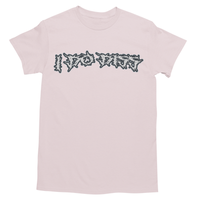 I DO DISS Text  T-Shirt (Light Pink)