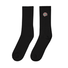 Load image into Gallery viewer, SMKN University Socks (White, Black &amp; Heather Grey)