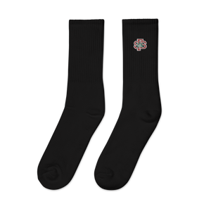 SMKN University Socks (White, Black & Heather Grey)