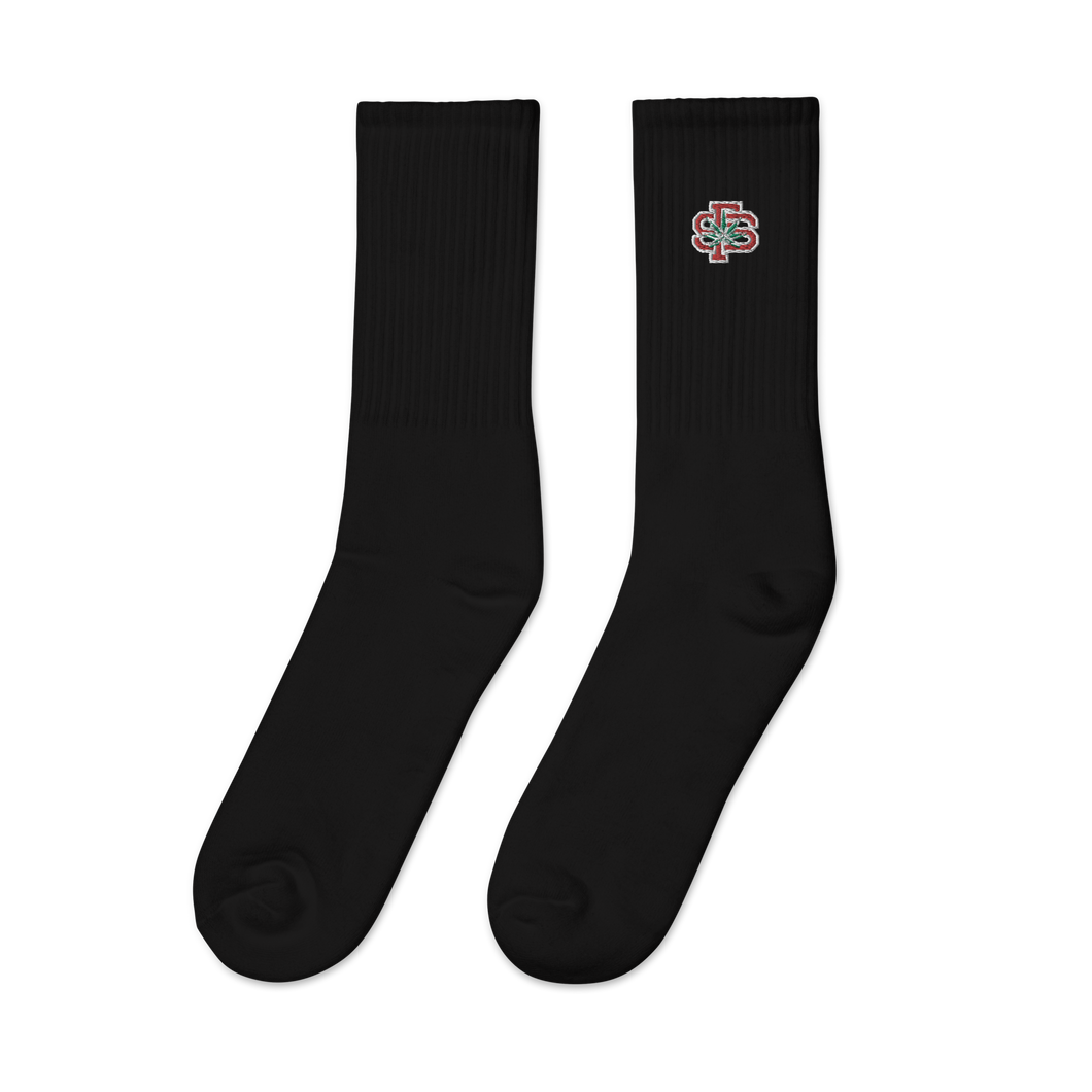 SMKN University Socks (White, Black & Heather Grey)