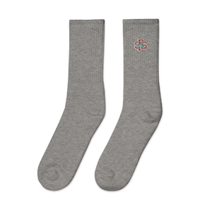 SMKN University Socks (White, Black & Heather Grey)