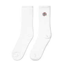 Load image into Gallery viewer, SMKN University Socks (White, Black &amp; Heather Grey)