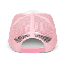 Load image into Gallery viewer, SMKN TRAPPICANTE Trucker Hats (Black, Navy, Red, Blue/White/Blue &amp;  Light Pink/White/Light Pink)