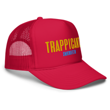 Load image into Gallery viewer, SMKN TRAPPICANTE Trucker Hats (Black, Navy, Red, Blue/White/Blue &amp;  Light Pink/White/Light Pink)