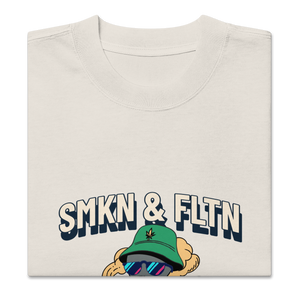 SMKN Landed Oversized Faded T-Shirt