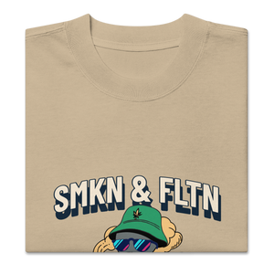 SMKN Landed Oversized Faded T-Shirt