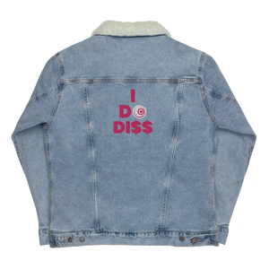 I DO DISS Eyes Denim Sherpa Jackets