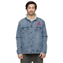 Load image into Gallery viewer, I DO DISS Eyes Denim Sherpa Jackets