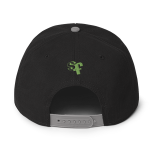 SMKN SOUR Embroidered Snapback Hats (Black, Gray/Black/Black & Purple/Black/Black)