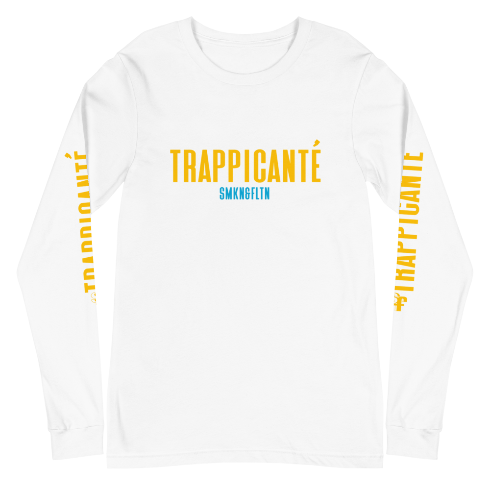 SMKN TRAPPICANTE Long Sleeve Tees (White & Navy)