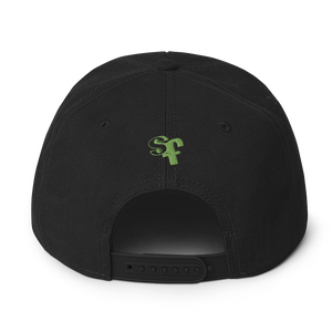 SMKN SOUR Embroidered Snapback Hats (Black, Gray/Black/Black & Purple/Black/Black)