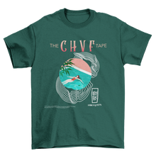 Load image into Gallery viewer, C H V F The Tape T-Shirt (Forest)