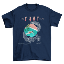 Load image into Gallery viewer, C H V F The Tape T-Shirt (Navy)
