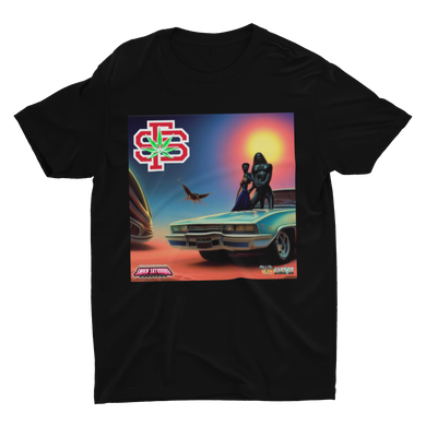 SMKN & FLTN Night Moon T-Shirt (Black)