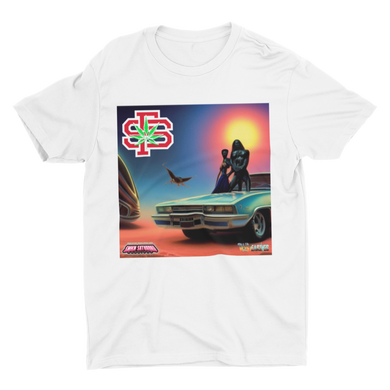 SMKN & FLTN Night Moon T-Shirt (White)