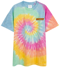 Load image into Gallery viewer, Stay Fresh in Our SMKN SMKNENDO Embroidered oversized tie-dye t-shirt. The tee has a cool, relaxed fit and is highly durable thanks to its heavyweight cotton material. Join the tie-dye trend and order it for yourself today.